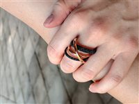 Vicenza - Piazzetta Palladio 2 - Ring Pesavento Woman Polvere Di Sogni in Silver WPLVA1749/M - WPLVA1749/M